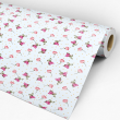 Papel Pintado Floral rosas en rosados