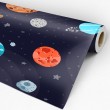 Papel Pintado Infantil Galaxia