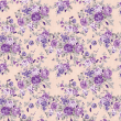 Carta da parati floreale Giardino di violette