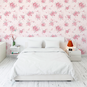 Rose Garden Floral Wallpaper