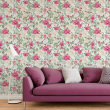 Garden Roses Floral Wallpaper