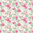 Garden Roses Floral Wallpaper