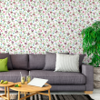 Bunte Blumentapete