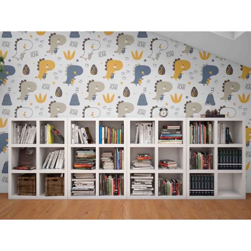 Papier peint dinosaures pour enfants