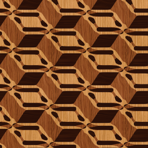 Geometrische Holz Tapete