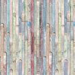 Vertikale Holz Tapete in Mehrfarbig