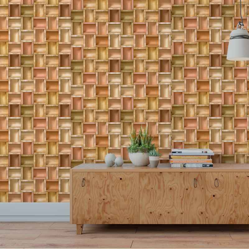 Carta da Parati Legno