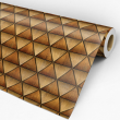 Carta da Parati Geometrica in Legno