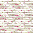 Papier peint floral liane horizontale