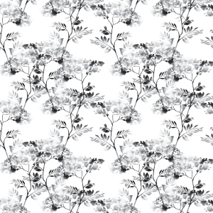 Abstract Floral Wallpaper