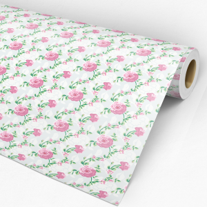 Papier peint floral grandes...