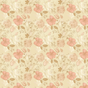 Floral Wallpaper peach roses