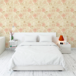 Floral Wallpaper peach roses