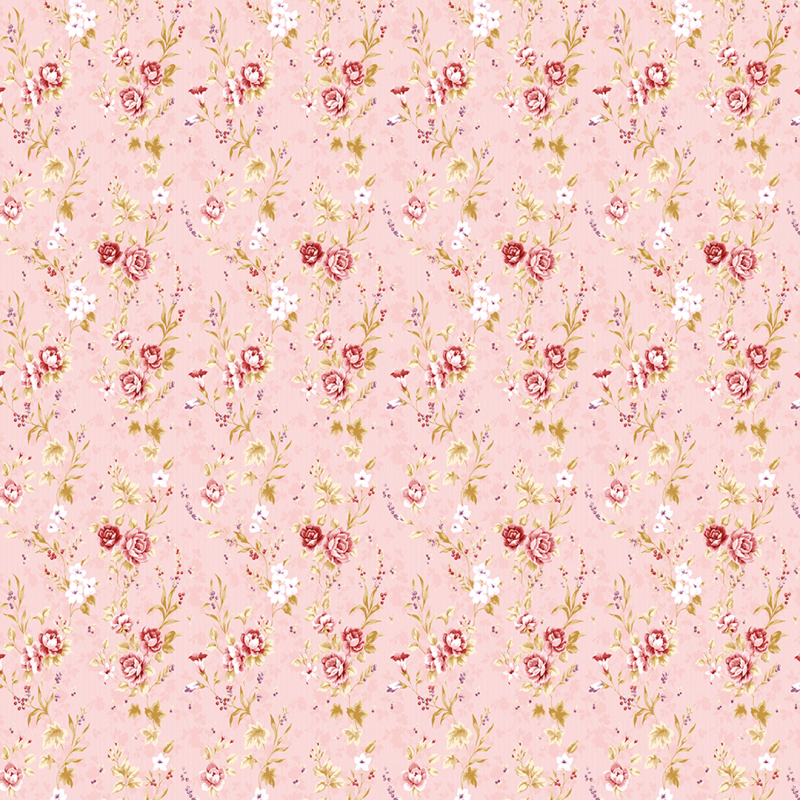 Floral Wallpaper Rosas estilo los 50'S