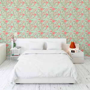 Floral wallpaper Roses...