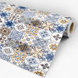 Blue Tiles Wallpaper