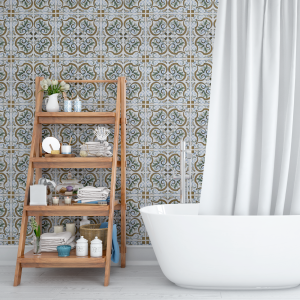 Carta da Parati Piastrelle...