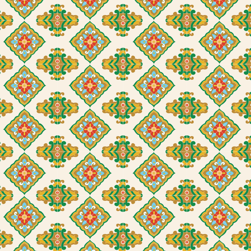 Green Tile Wallpaper