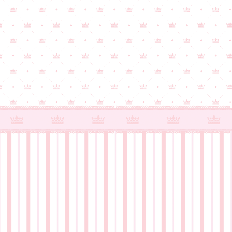 Children's wallpaper crowns and stripes in light pink