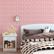 Children's wallpaper bears and crowns