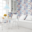 Blue Tiles Wallpaper