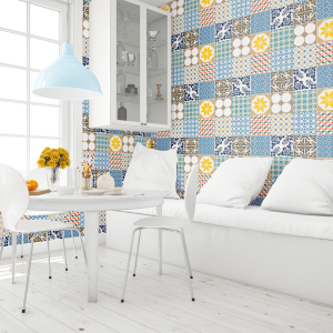 Vintage Tile Wallpaper