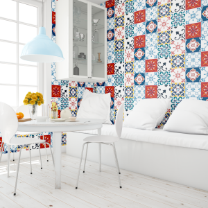 Vintage Tile Wallpaper