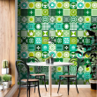 Green Tile Wallpaper