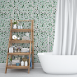 Tile Wallpaper in shades of green