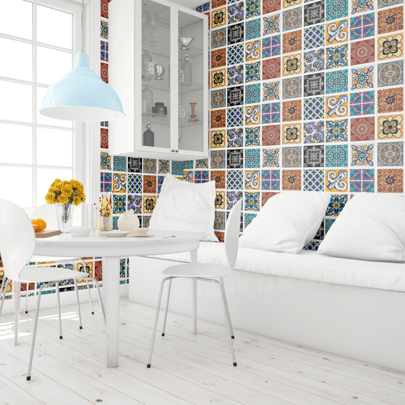 Vintage Tile Wallpaper