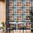 Vintage Tile Wallpaper