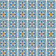 Blue Tiles Wallpaper