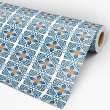 Blue Tiles Wallpaper