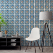 Blue Tiles Wallpaper
