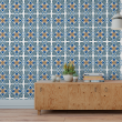 Blue Tiles Wallpaper