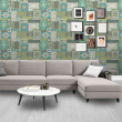 Green Texture Tile Wallpaper