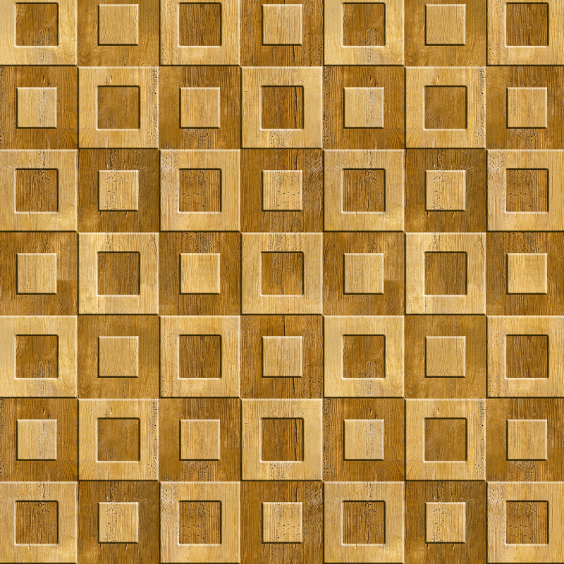 Geometric Wood Wallpaper