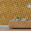 Geometric Wood Wallpaper
