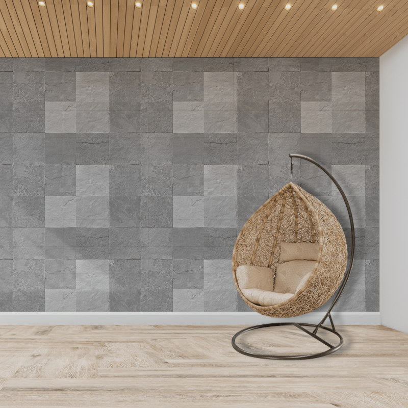 Papel Pintado Rustico Abtracto