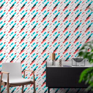 Geometric wallpaper square...