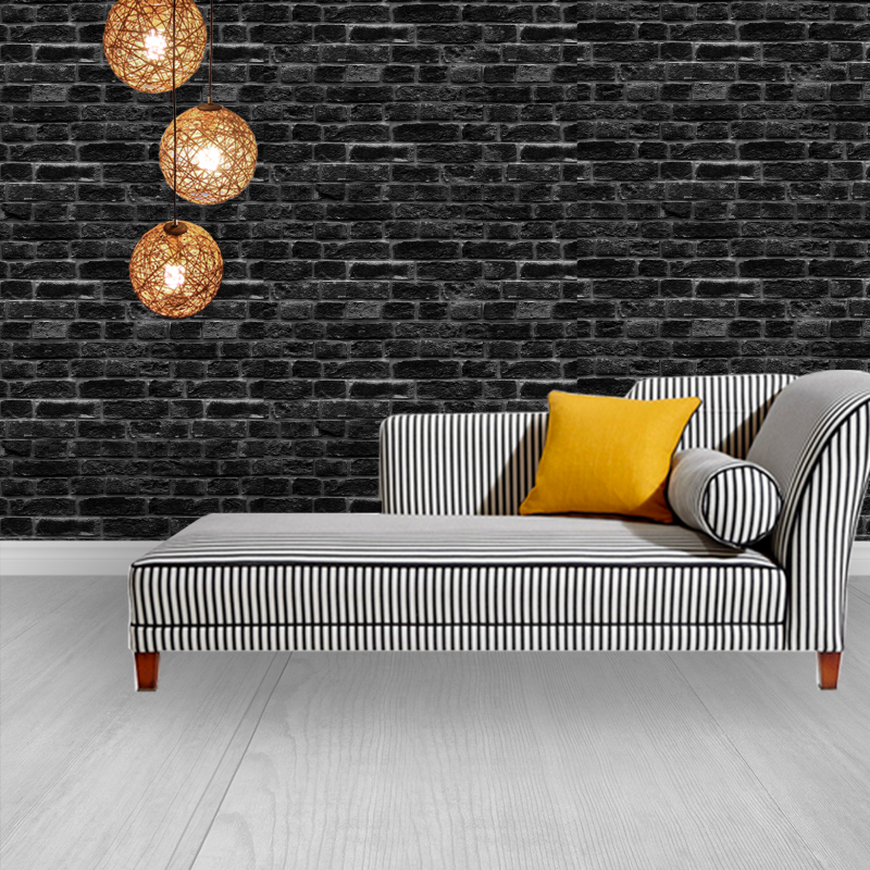 Black Brick Wallpaper