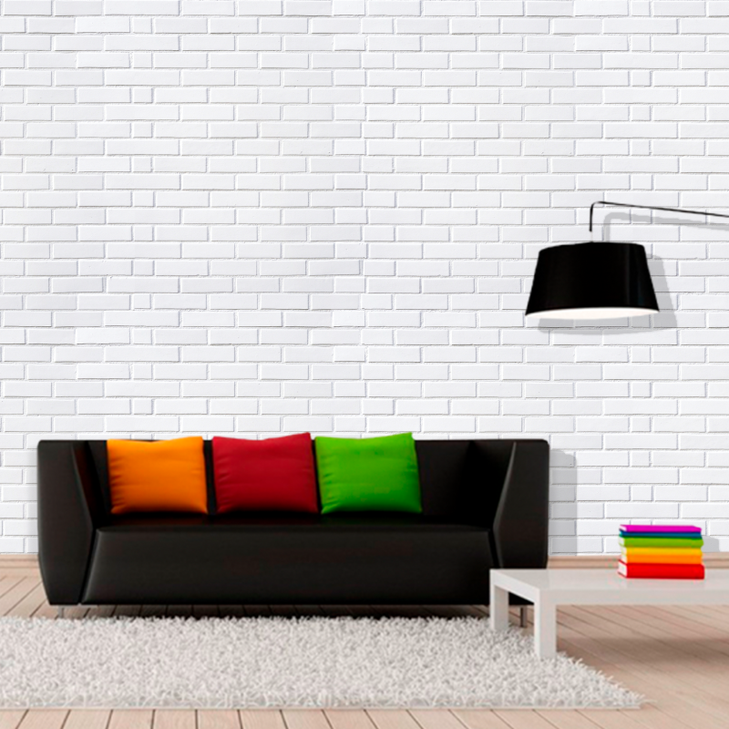 Withe Brick Wallpaper