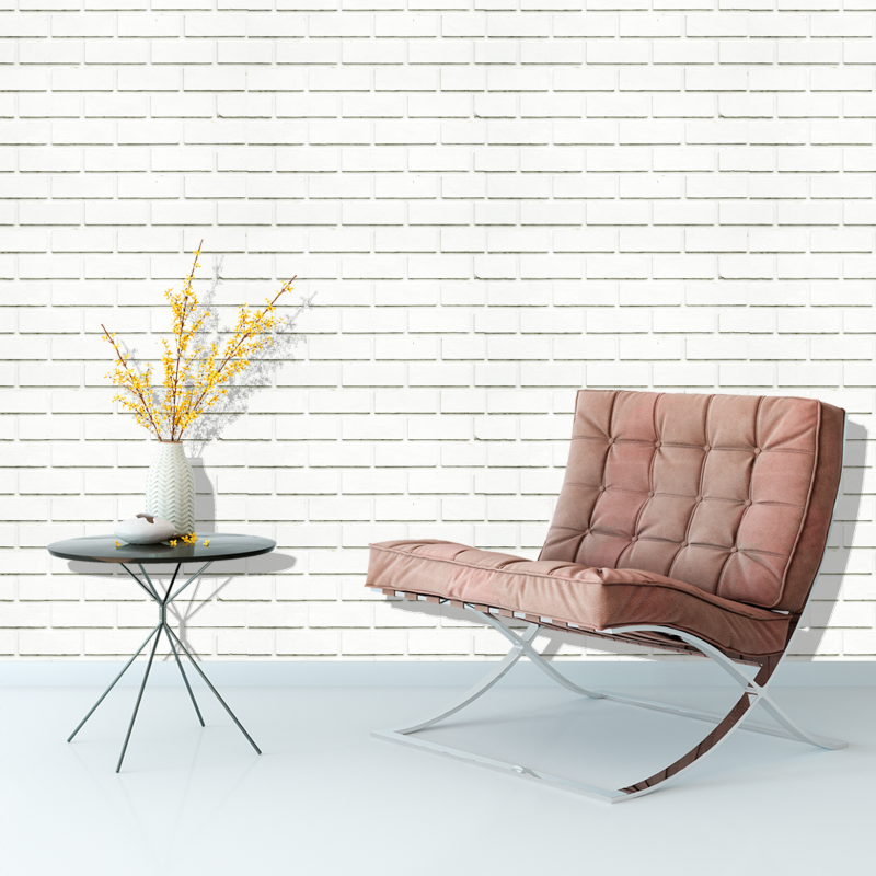 Withe Brick Wallpaper