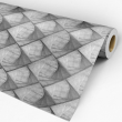 Geometric Wood Wallpaper