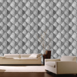 Geometric Wood Wallpaper