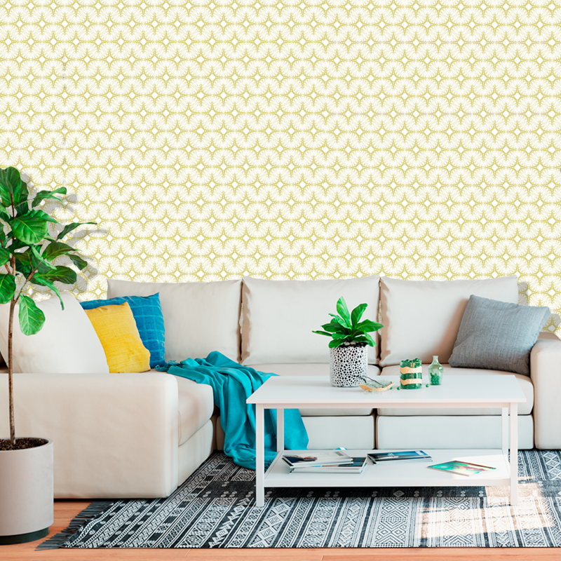 Green Asymmetric Texture Wallpaper