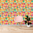 Multicolored Geometric Wallpaper