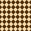 Geometric Diamond Brown Wallpaper