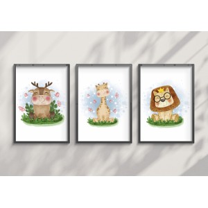 Foglio decorativo Safari...