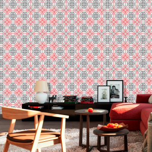 Asian Geometric Wallpaper